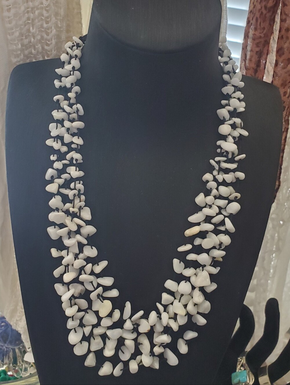 Hand Knot 6 Strands Quartz Nuggets 16"-18"